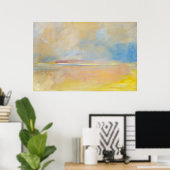 Minimalistische Abstrakte Poster (Heimbüro)