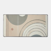Minimalistische Abstrakte Schreibtischmatte (Vorderseite)