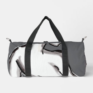 Minimalistische abstrakte Sporttasche Duffle Bag