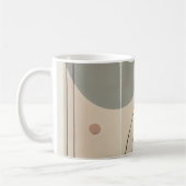 Minimalistische Abstrakte Tasse (Links)