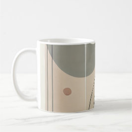 Minimalistische Abstrakte Tasse