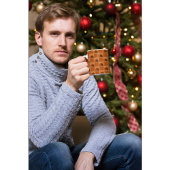 Minimalistische Abstrakte Terracotta auf dem Monte Kaffeetasse