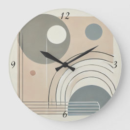 Minimalistische Abstrakte Wall-Uhr Große Wanduhr