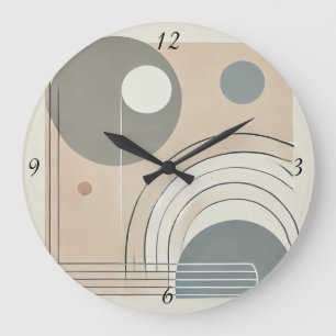 Minimalistische Abstrakte Wall-Uhr Große Wanduhr