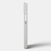 Minimalistische "Ajia"-Shop Logo iPhone Case (Rückseite / Links)