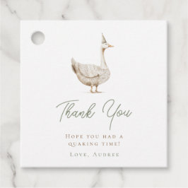 Minimalistische Alberne Gänse Geburtstag Vielen Da Geschenkanhänger