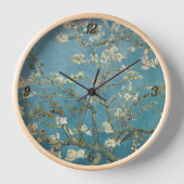 Minimalistische Almond-Blüte von Vincent van Gogh Uhr (Vorderseite)