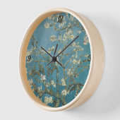 Minimalistische Almond-Blüte von Vincent van Gogh Uhr (Winkel)