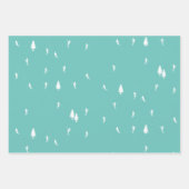 Minimalistische Alpinisten Skifahren Geschenkpapier Set (Vorderseite 2)