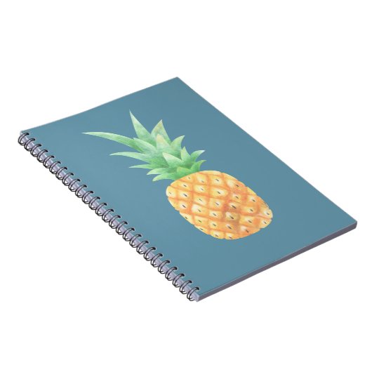 Minimalistische Ananas Notizblock (Rechte Seite)