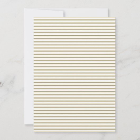 Minimalistische Ankündigung Datum freihalten (Rückseite)