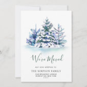 Minimalistische Ankündigung von Pine Tree (Vorderseite)