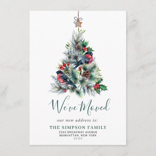 Minimalistische Ankündigung von Pine Tree (Vorderseite)