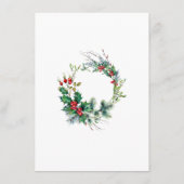 Minimalistische Ankündigung von Pine Tree (Rückseite)