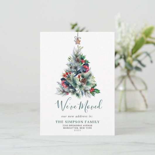 Minimalistische Ankündigung von Pine Tree (Stehend Vorderseite)