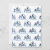 Minimalistische Ankündigung von Pine Tree (Rückseite)