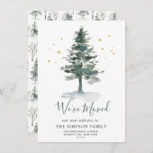 Minimalistische Ankündigung von Pine Tree (Vorne/Hinten)