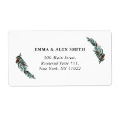 Minimalistische Anschrift L (Vorne)