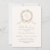 Minimalistische Anwenderpartei für die Autumn Mono Einladung (Vorderseite)