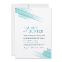 Minimalistische Aqua Tinte Striche