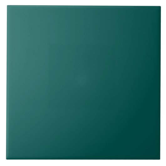 Minimalistische Aquamarine Schlichte Farbe Fliese (Vorderseite)