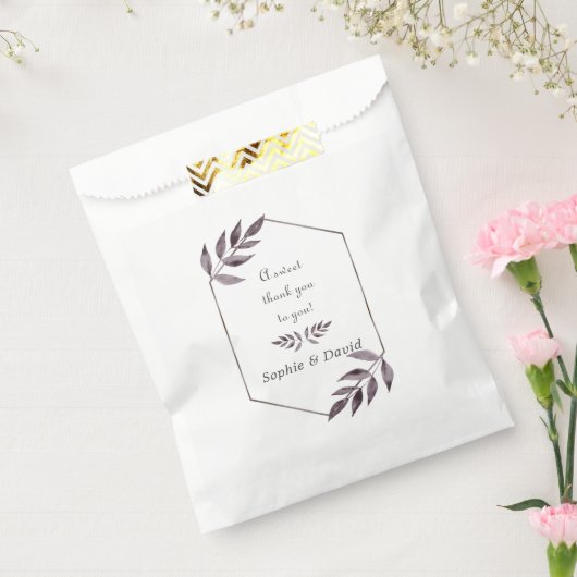 Minimalistische Aquarelltöne Geschenktütchen (Versiegelt)