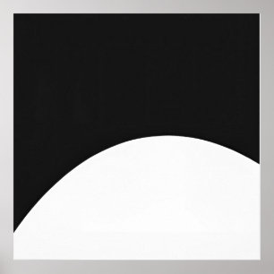 Minimalistische Arc - Moderne Abstrakte Kunst Poster
