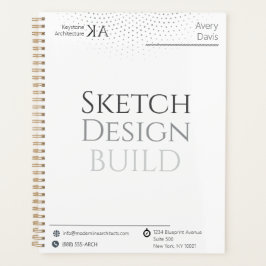 Minimalistische Architektur 2026 Kalender und Proj Planer