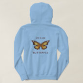 Minimalistische Ästhetik Hoodie (Design Rückseite)
