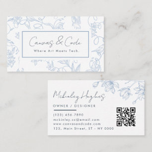 Minimalistische Ästhetik Visitenkarte