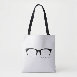 Minimalistische Augglastasche Tasche