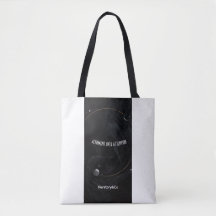 Minimalistische, aussagekräftige Tote-Taschen