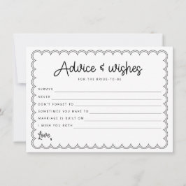 Minimalistische Ausweiskarte für die Grenzbriefe Einladung