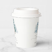 Minimalistische Babydusche Pappbecher (Rechts)