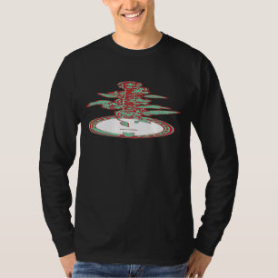 Minimalistische Banjo-Rebsorten Vintage Natur Graf T-Shirt