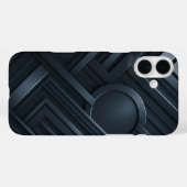 Minimalistische Bärenlinie Zeichnend Case-Mate iPhone Hülle (Rückseite (Horizontal))