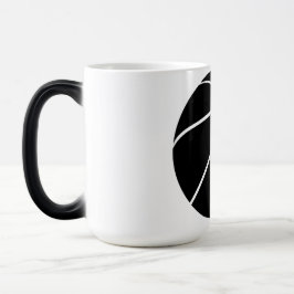 "Minimalistische Basketball-Tasse** Verwandlungstasse