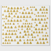 Minimalistische Bäume Weihnachtsgeschenk Geschenkpapier (Flach)