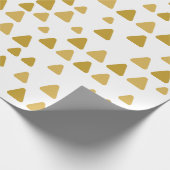 Minimalistische Bäume Weihnachtsgeschenk Geschenkpapier (Ecke)