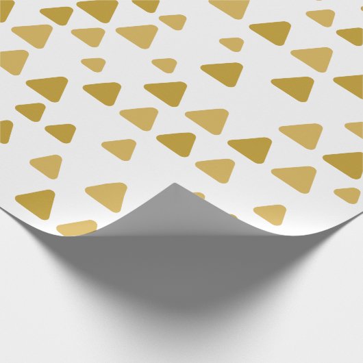 Minimalistische Bäume Weihnachtsgeschenk Geschenkpapier (Ecke)