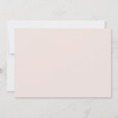 Minimalistische Beerdigung Dankeskarte (Rückseite)