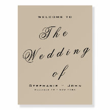 Minimalistische Begrüßung