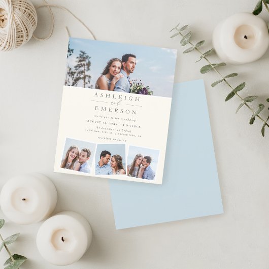 Minimalistische Beige-Fotocollage