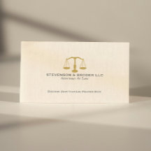 Minimalistische Beige Leinen & Gold Justice Scale