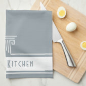 Minimalistische Benutzerdefiniert Geschirrtuch (Viertel Falte)