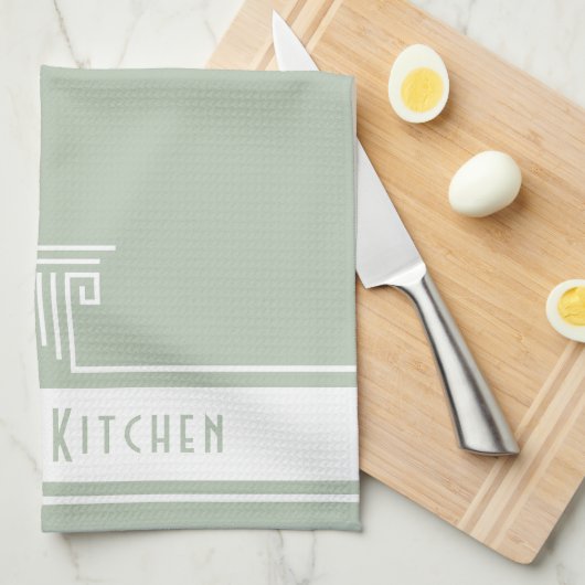 Minimalistische Benutzerdefiniert Geschirrtuch (Viertel Falte)