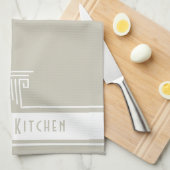 Minimalistische Benutzerdefiniert Geschirrtuch (Viertel Falte)