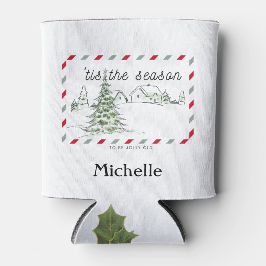 Minimalistische benutzerdefinierte Dose kühlt Dosenkühler (Vorderseite)