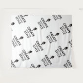 Minimalistische benutzerdefinierte Unternehmensmar Wandteppich (Vorderseite (Horizontal))