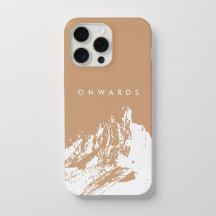 Minimalistische Berglandschaft iPhone 15 Pro Max Hülle